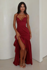 Neva Maxi Dress - Red
