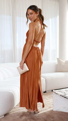 Frances Maxi Dress - Rust