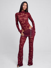Roselle Bodysuit Wine