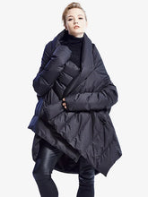 Women's Down Jacket Irregular Duck Down