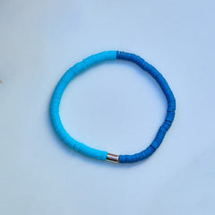 Bluebell Seascape Stretch Bracelet