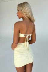 Pheobe Dress - Yellow