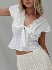 Tullock Top White Low Impact