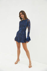 Celeste Mini Dress Navy