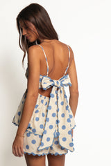 Aureole Short Set - Dusty Blue