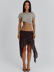 Keirah Tee Grey Marle